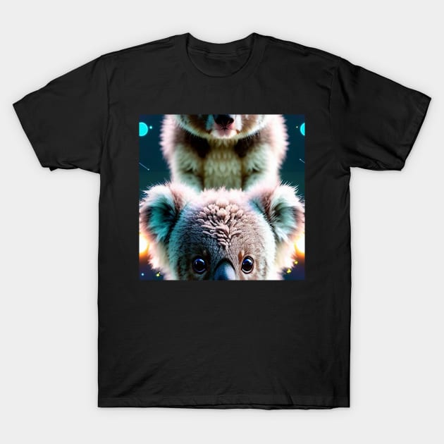 Just a Space Koala2 T-Shirt by Dmytro